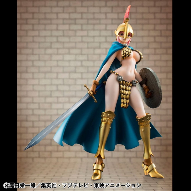 One Piece - Gladiator Rebecca Portrait Of Pirates Sailing Again Statua PVC 22 cm MegaHouse
