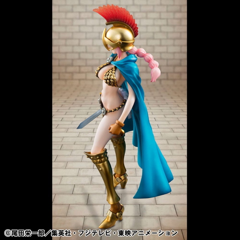 One Piece - Gladiator Rebecca Portrait Of Pirates Sailing Again Statua PVC 22 cm MegaHouse