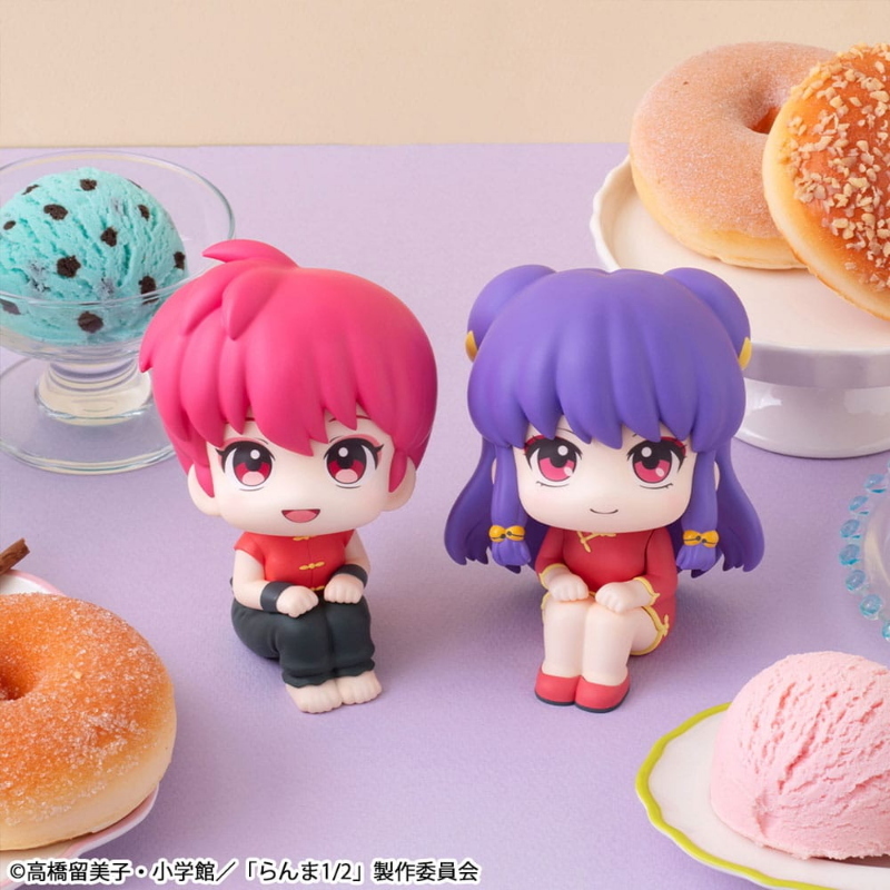 Ranma 1/2 - Ranma & Shampoo Look Up Figura PVC 11 cm MegaHouse