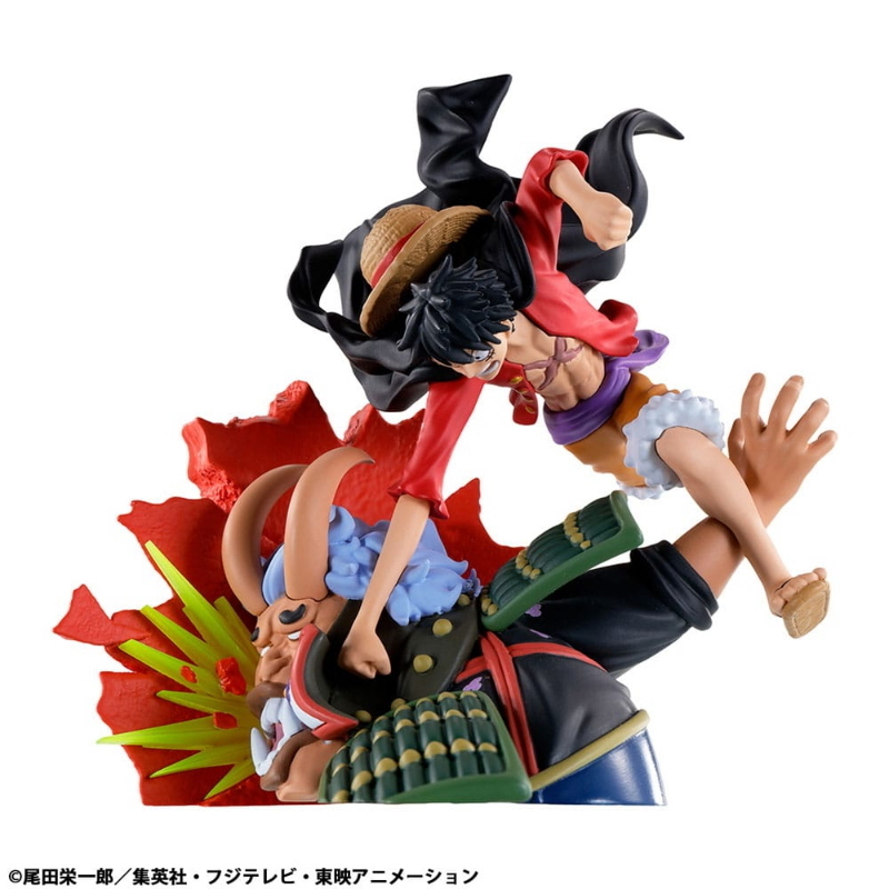 One Piece - Re Birth Set Petitrama LogBox Wano Kuni Vol.1 Figura PVC 9 cm MegaHouse