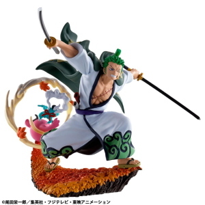 One Piece - Re Birth Set Petitrama LogBox Wano Kuni Vol.1 Figura PVC 9 cm MegaHouse