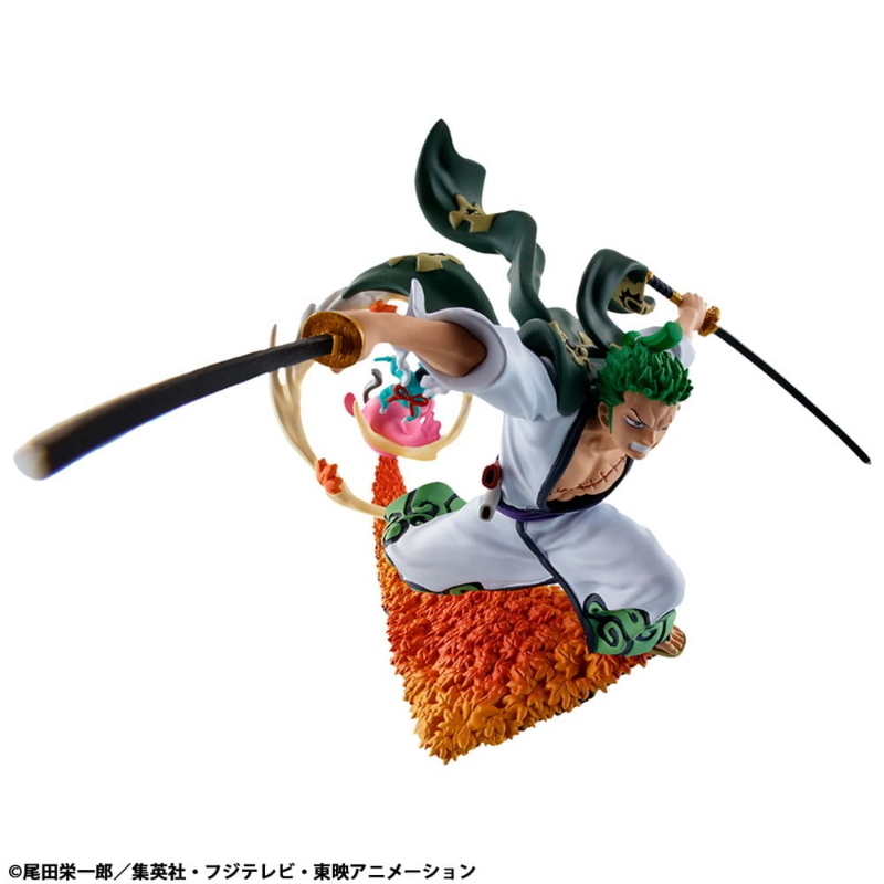 One Piece - Re Birth Set Petitrama LogBox Wano Kuni Vol.1 Figura PVC 9 cm MegaHouse