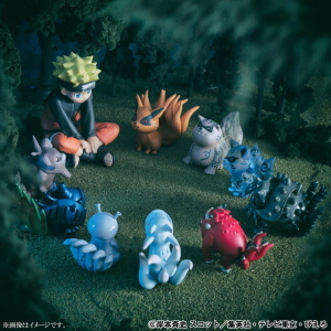 Naruto - Naruto Uzumaki & Biju Set G.E.M. Shippuden Statua PVC 7 cm MegaHouse