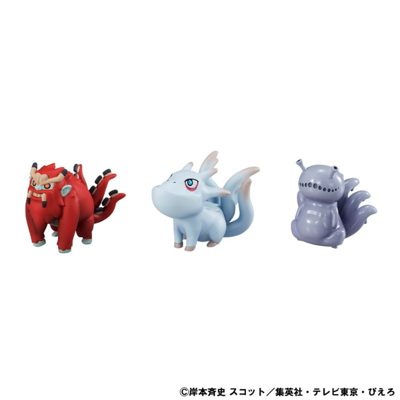 Naruto - Naruto Uzumaki & Biju Set G.E.M. Shippuden Statua PVC 7 cm MegaHouse