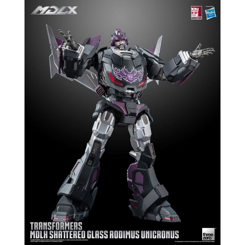 Transformers - Shattered Glass MDLX Action Figure Rodimus Unicronus 16cm ThreeZero