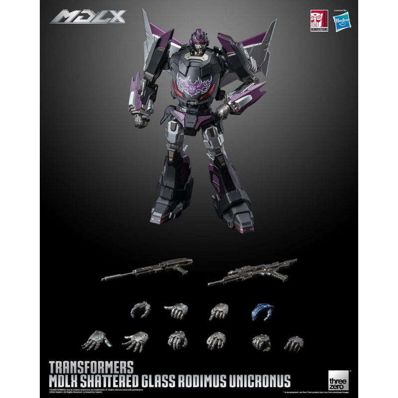 Transformers - Shattered Glass MDLX Action Figure Rodimus Unicronus 16cm ThreeZero