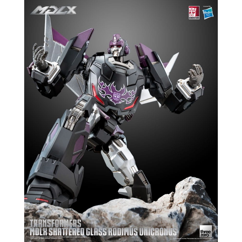 Transformers - Shattered Glass MDLX Action Figure Rodimus Unicronus 16cm ThreeZero