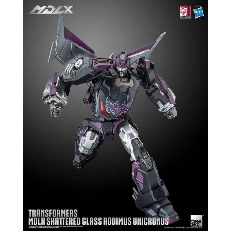 Transformers - Shattered Glass MDLX Action Figure Rodimus Unicronus 16cm ThreeZero