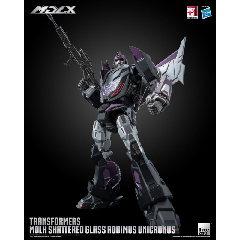 Transformers - Shattered Glass MDLX Action Figure Rodimus Unicronus 16cm ThreeZero