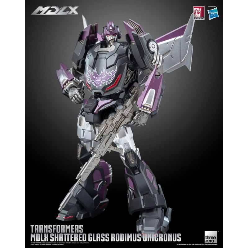 Transformers - Shattered Glass MDLX Action Figure Rodimus Unicronus 16cm ThreeZero