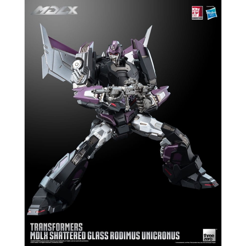 Transformers - Shattered Glass MDLX Action Figure Rodimus Unicronus 16cm ThreeZero