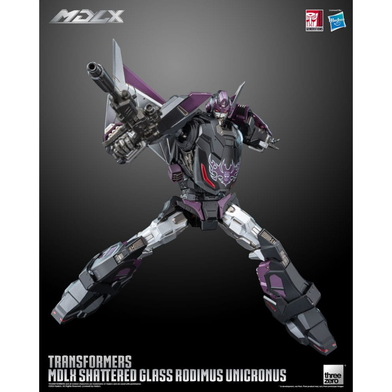 Transformers - Shattered Glass MDLX Action Figure Rodimus Unicronus 16cm ThreeZero