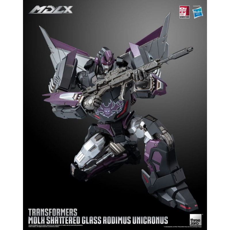 Transformers - Shattered Glass MDLX Action Figure Rodimus Unicronus 16cm ThreeZero
