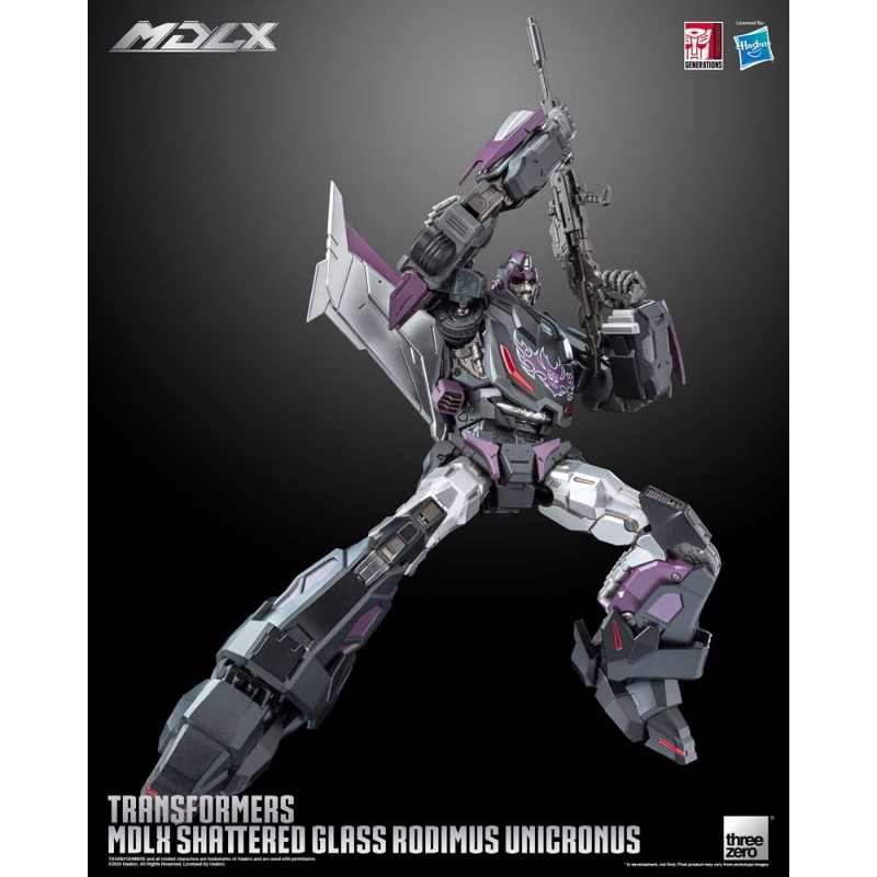 Transformers - Shattered Glass MDLX Action Figure Rodimus Unicronus 16cm ThreeZero