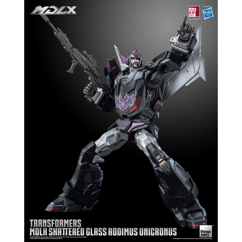 Transformers - Shattered Glass MDLX Action Figure Rodimus Unicronus 16cm ThreeZero