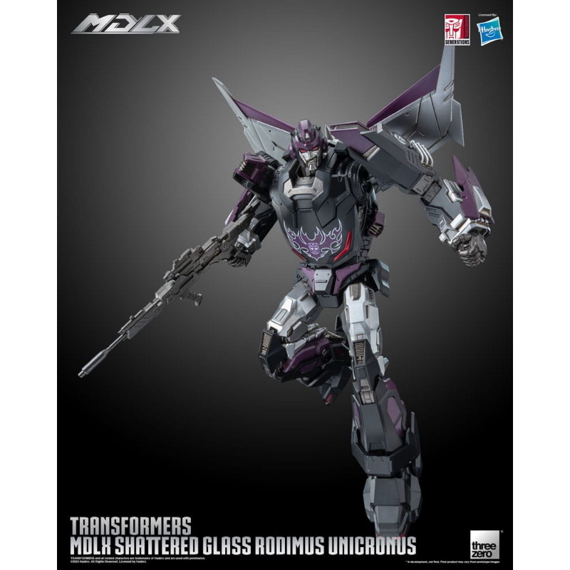 Transformers - Shattered Glass MDLX Action Figure Rodimus Unicronus 16cm ThreeZero