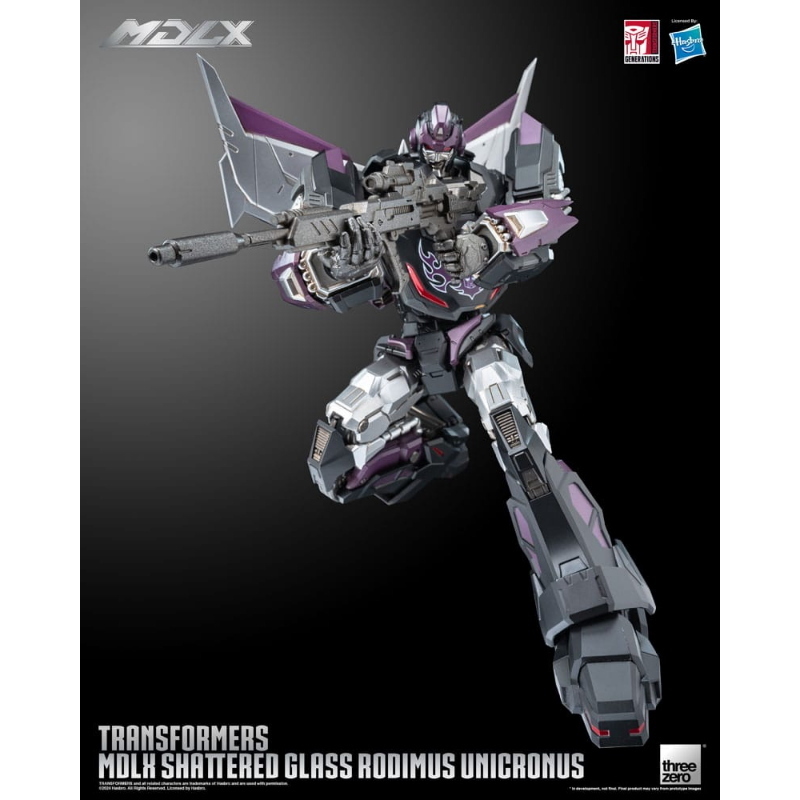 Transformers - Shattered Glass MDLX Action Figure Rodimus Unicronus 16cm ThreeZero