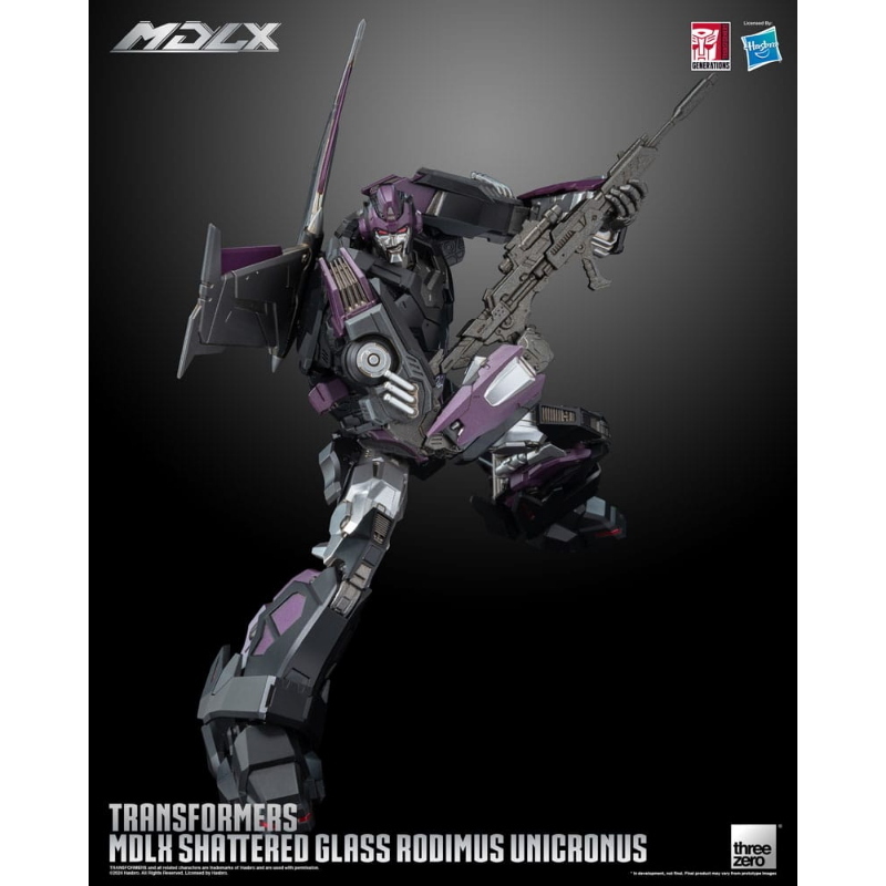 Transformers - Shattered Glass MDLX Action Figure Rodimus Unicronus 16cm ThreeZero