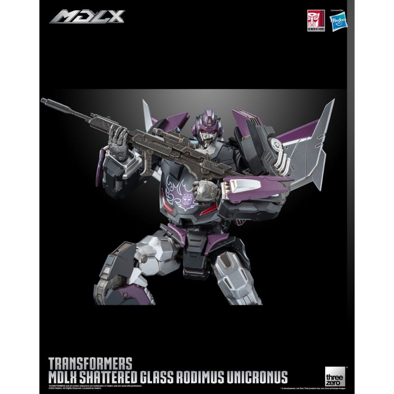 Transformers - Shattered Glass MDLX Action Figure Rodimus Unicronus 16cm ThreeZero