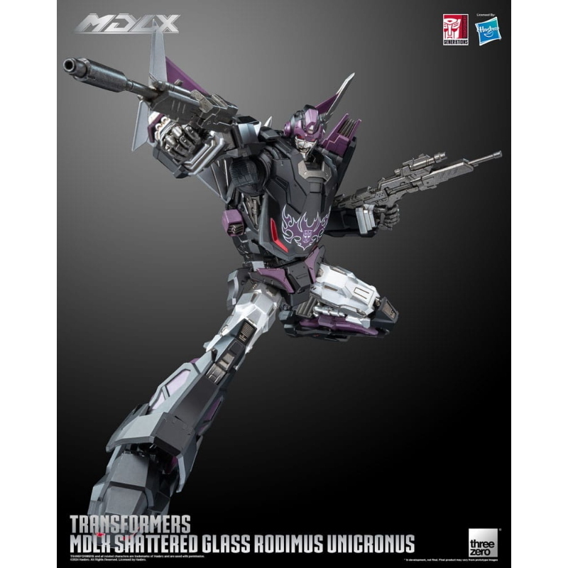 Transformers - Shattered Glass MDLX Action Figure Rodimus Unicronus 16cm ThreeZero