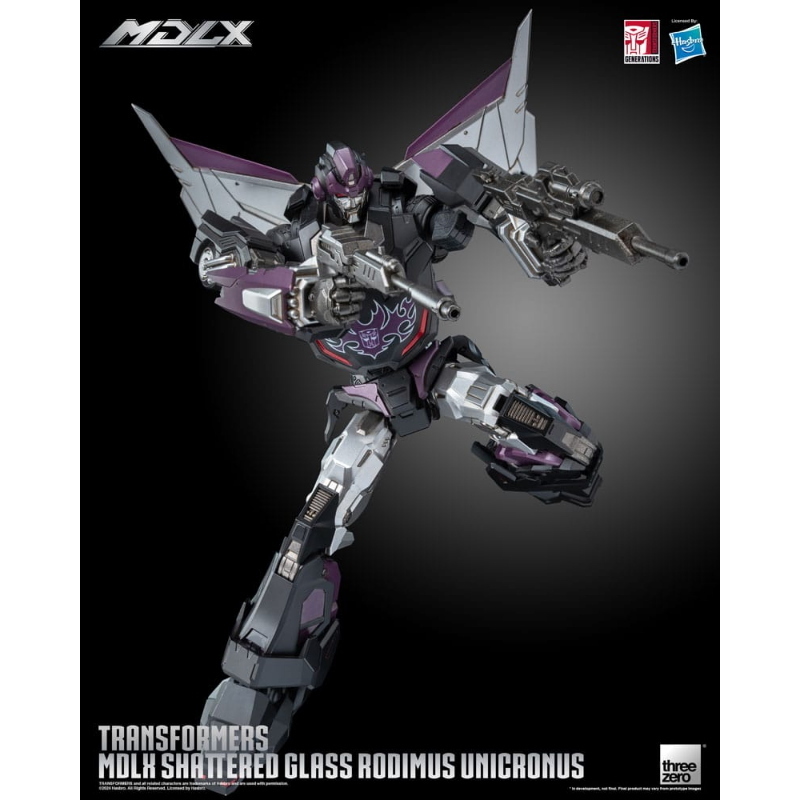 Transformers - Shattered Glass MDLX Action Figure Rodimus Unicronus 16cm ThreeZero