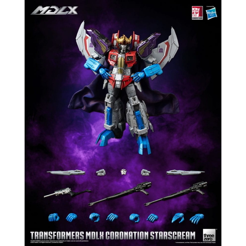 Transformers - MDLX Action Figure Coronation Starscream 20 cm ThreeZero