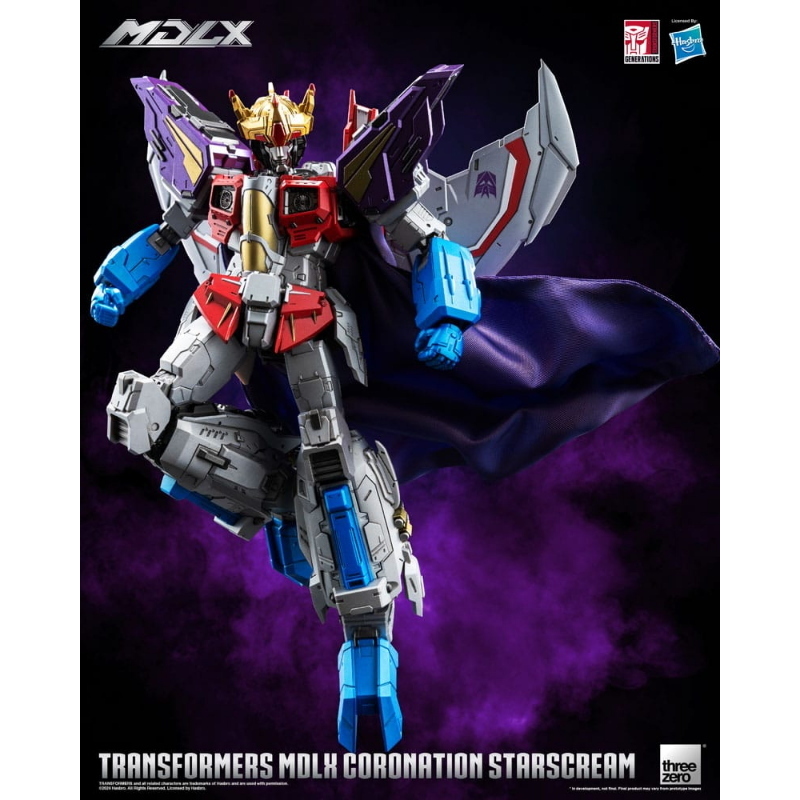 Transformers - MDLX Action Figure Coronation Starscream 20 cm ThreeZero