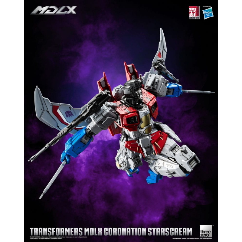 Transformers - MDLX Action Figure Coronation Starscream 20 cm ThreeZero