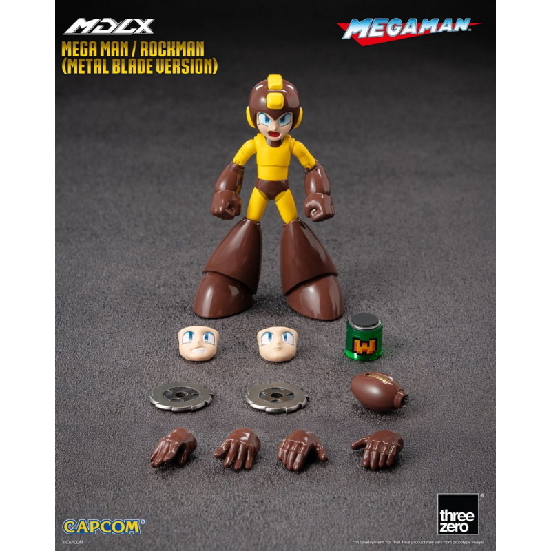 Mega Man - MDLX Action Figure Metal Blade Version 10 cm ThreeZero