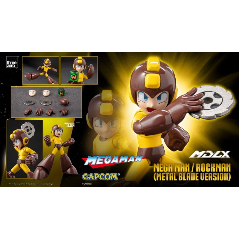Mega Man - MDLX Action Figure Metal Blade Version 10 cm ThreeZero