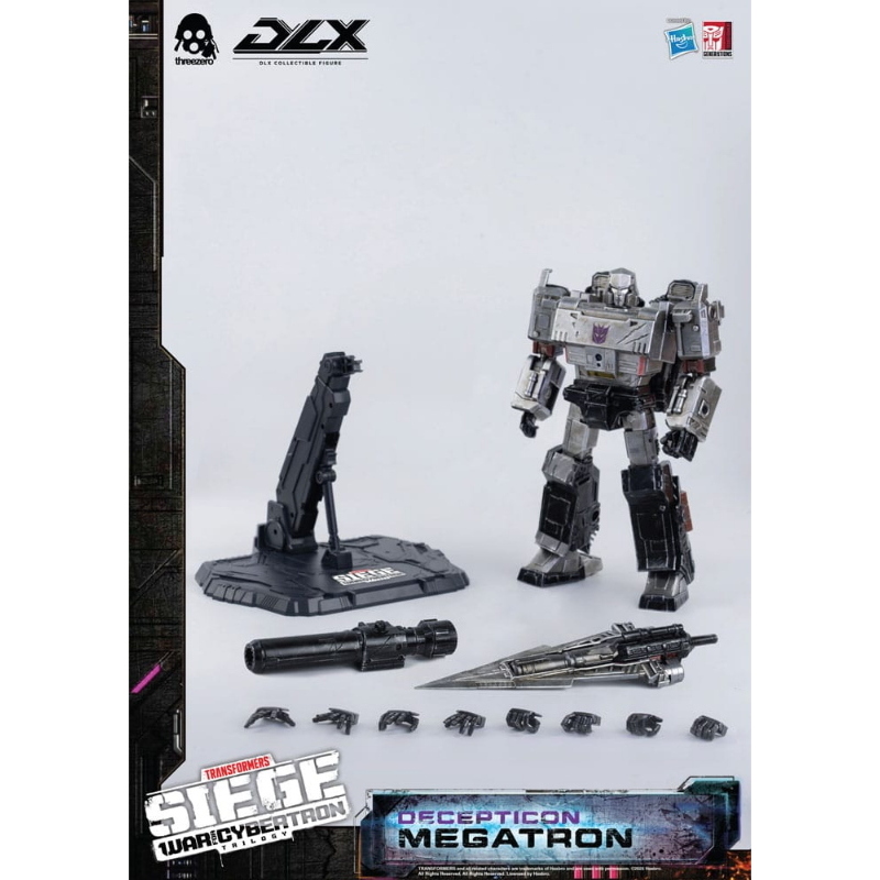 Transformers - War for Cybertron Trilogy DLX Action Figure Megatron ThreeZero
