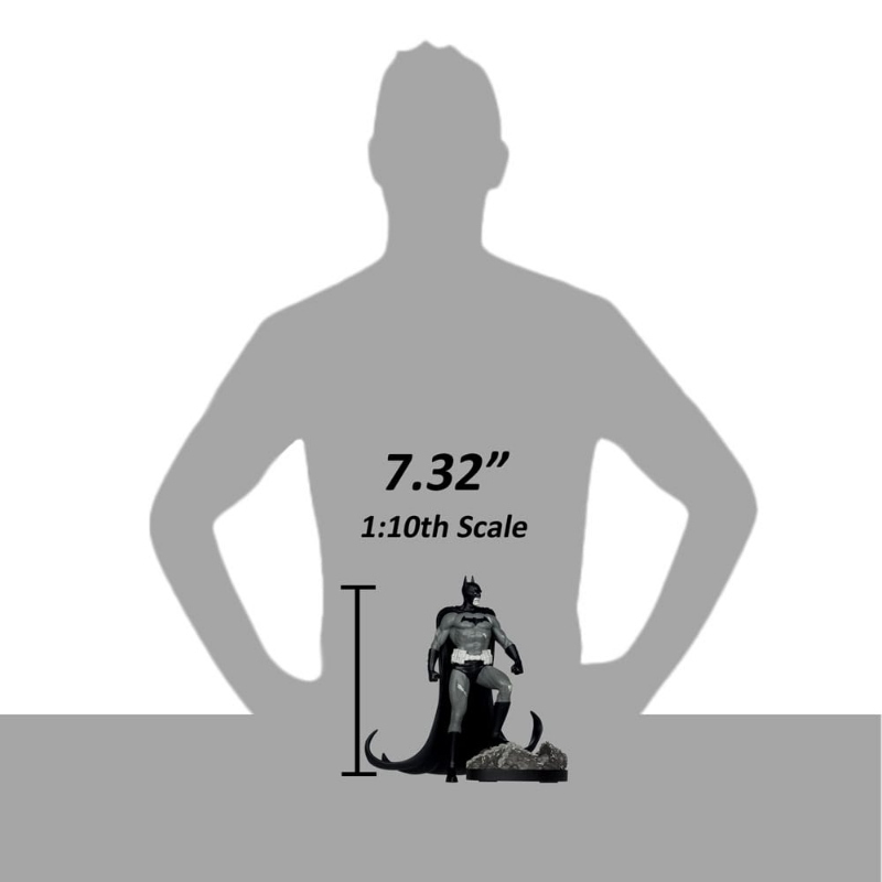 DC Comics - Batman Black & White 1/10 Statua by Bjorn Barends 19 cm McFarlane
