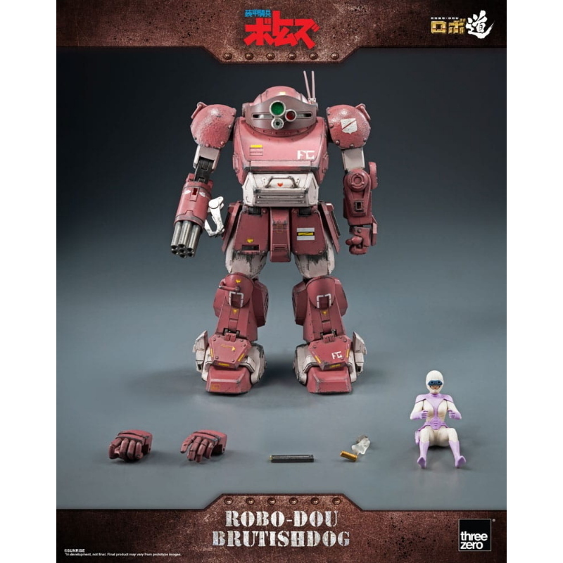 Armored Trooper VOTOMS - Robo-Dou Action Figure Brutishdog 15 cm ThreeZero