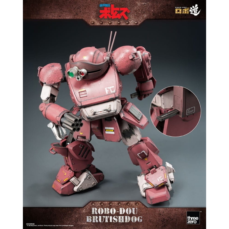Armored Trooper VOTOMS - Robo-Dou Action Figure Brutishdog 15 cm ThreeZero