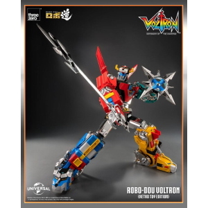 Voltron - Defender of the Universe Robo-Dou Retro Toy Edition 27 cm ThreeZero