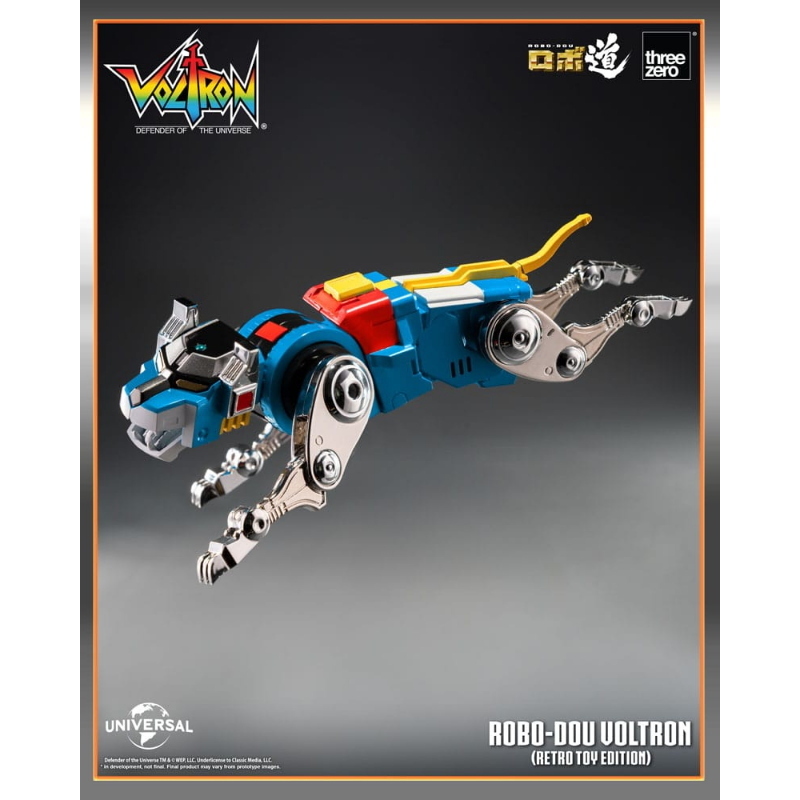 Voltron - Defender of the Universe Robo-Dou Retro Toy Edition 27 cm ThreeZero