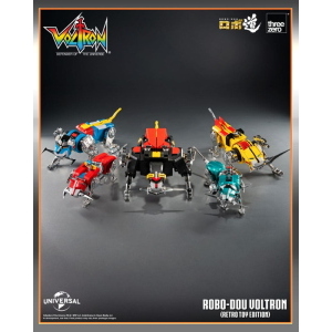 Voltron - Defender of the Universe Robo-Dou Retro Toy Edition 27 cm ThreeZero