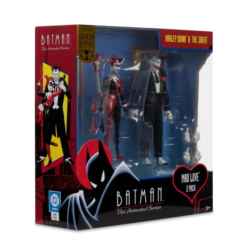 DC Comics - Batman The Animated Series Harley Quinn & Joker Mad Love McFarlane