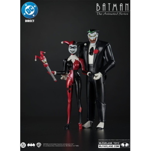 DC Comics - Batman The Animated Series Harley Quinn & Joker Mad Love McFarlane