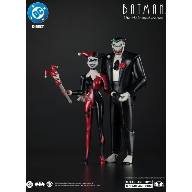 DC Comics - Batman The Animated Series Harley Quinn & Joker Mad Love McFarlane