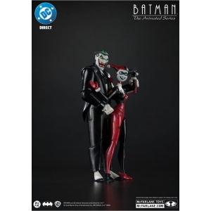 DC Comics - Batman The Animated Series Harley Quinn & Joker Mad Love McFarlane