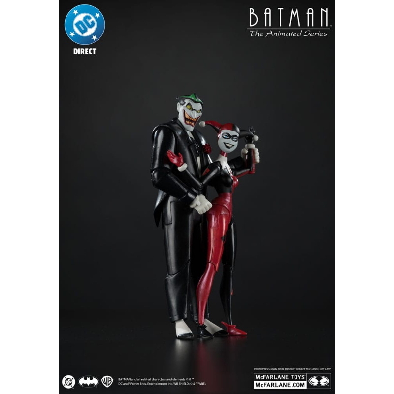 DC Comics - Batman The Animated Series Harley Quinn & Joker Mad Love McFarlane