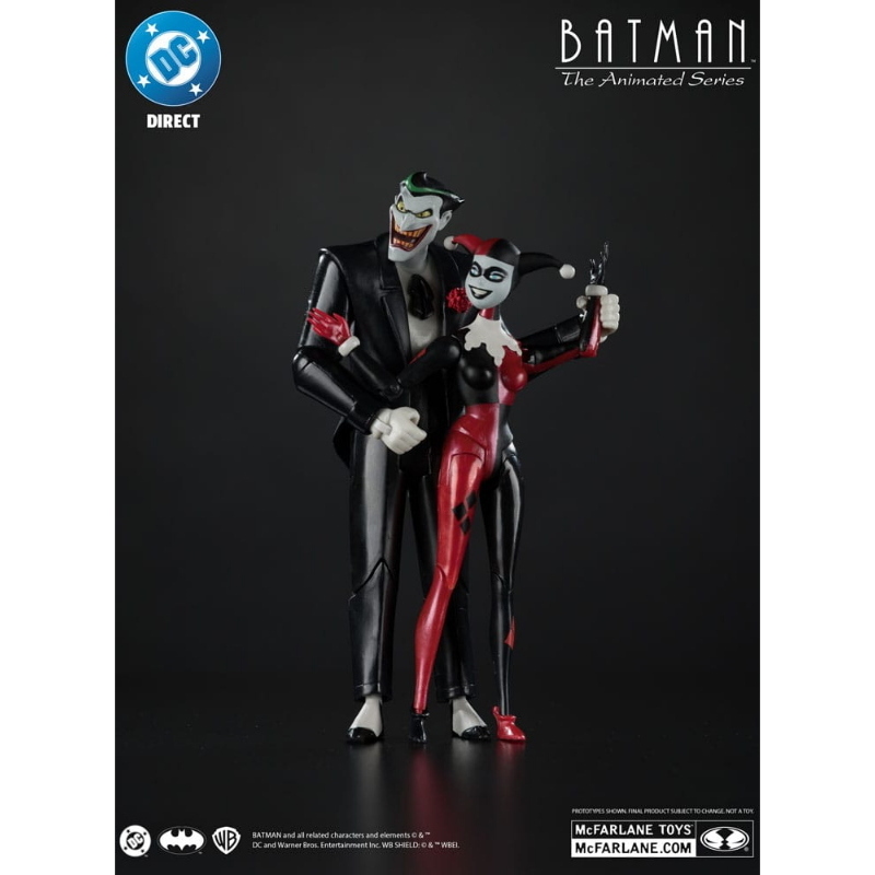DC Comics - Batman The Animated Series Harley Quinn & Joker Mad Love McFarlane