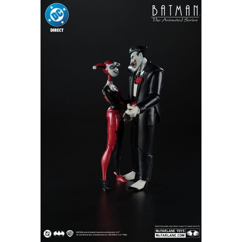 DC Comics - Batman The Animated Series Harley Quinn & Joker Mad Love McFarlane