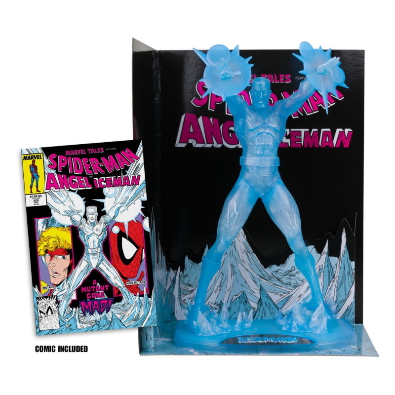 Marvel - Marvel Collection 1/6 Statua Iceman Red Platinum Edition 27 cm McFarlane