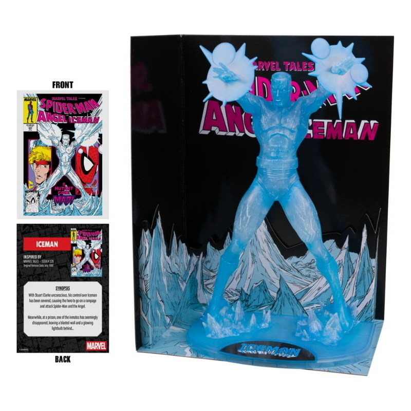 Marvel - Marvel Collection 1/6 Statua Iceman Red Platinum Edition 27 cm McFarlane