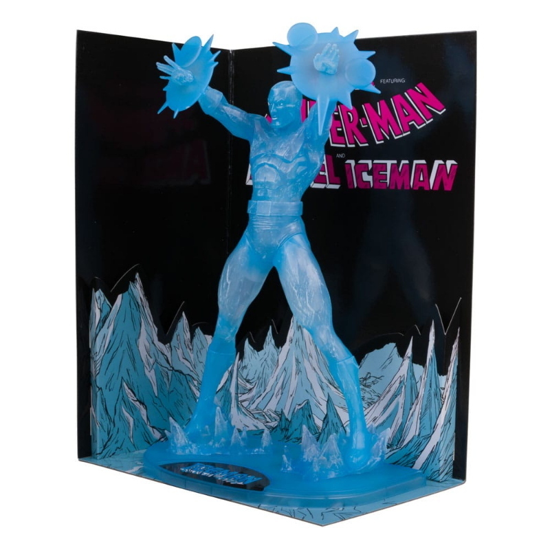 Marvel - Marvel Collection 1/6 Statua Iceman Red Platinum Edition 27 cm McFarlane