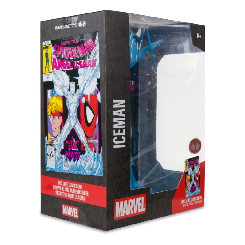 Marvel - Marvel Collection 1/6 Statua Iceman Red Platinum Edition 27 cm McFarlane