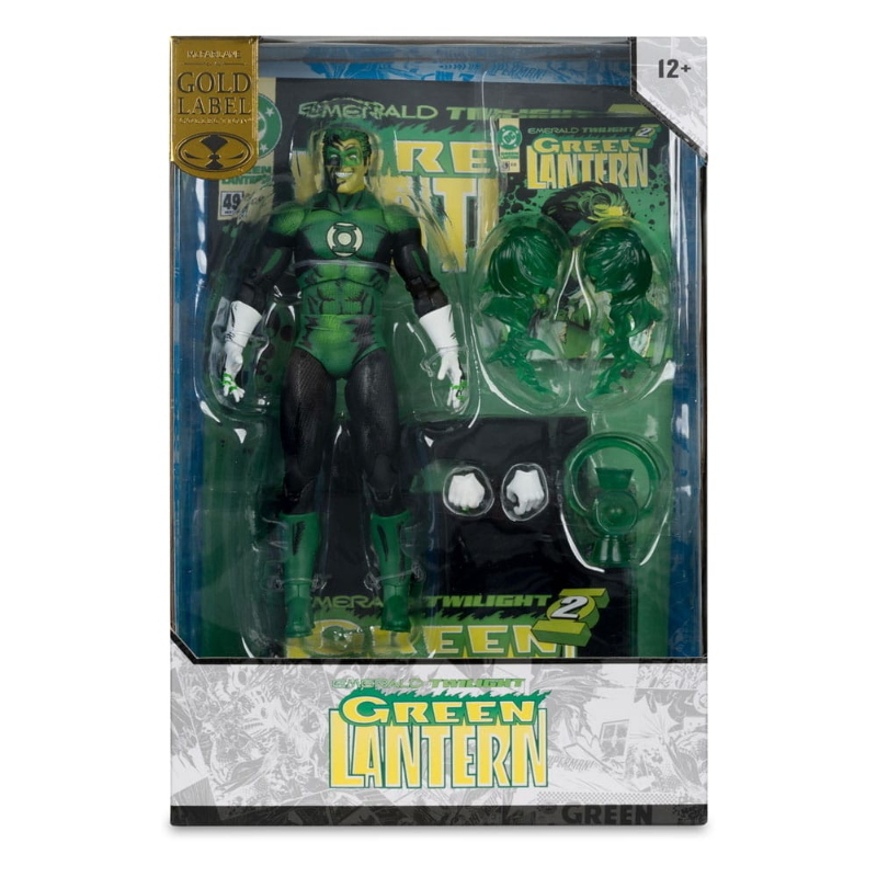 DC Comics - DC Multiverse Green Lantern Emerald Twilight Gold Label McFarlane