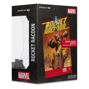Marvel - Collection 1/6 Statua Rocket Raccoon A Chasing Tale 18 cm McFarlane